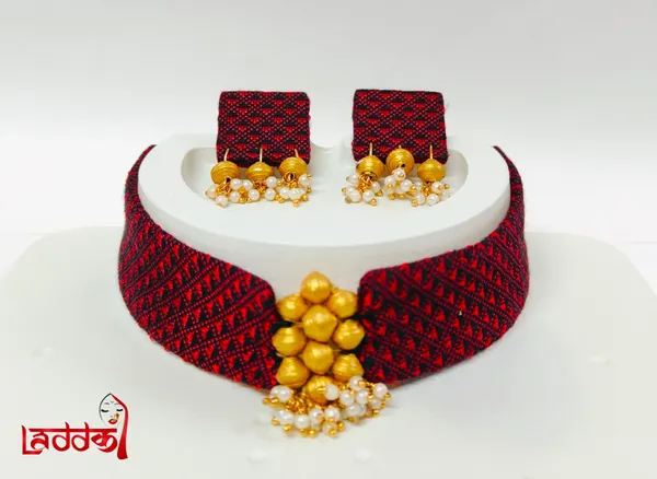 Maroon_Khan_Premium_&_Elegant_Choker_For_Women_&_Girls