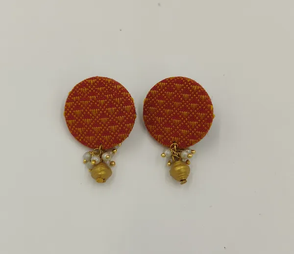 Orange__&_Yellow_Eco_Friendly_HandCraft_Choker_Set__Push_Premium_For_Women