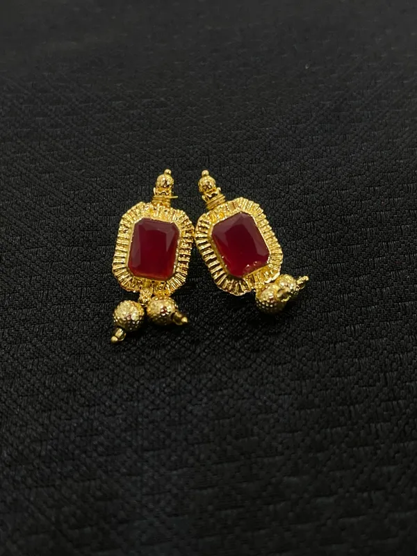 Gold_Ruby_Emerald_Red_&_Green_Stone_HandCraft_Choker_Set_Push_Premium_For_Women