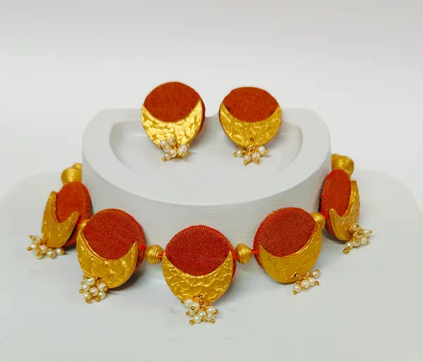 Orange_Choker_Set_Premium_&_Elegant_Choker_For_Women_&_Girls