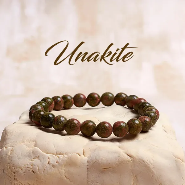 Natural_Unakite_Bracelet__Earthy_Green_and_Pink_Gemstones_for_Grounding_&_Healing