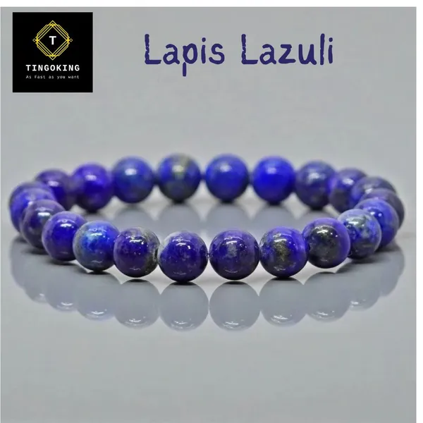 100%_Natural_Blue_Gemstone_Crystal_Beads_|_Premium_Lapis_Lazuli_Bracelet_For_Wisdom_and_Health
