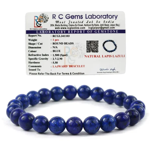 100%_Natural_Blue_Gemstone_Crystal_Beads_|_Premium_Lapis_Lazuli_Bracelet_For_Wisdom_and_Health