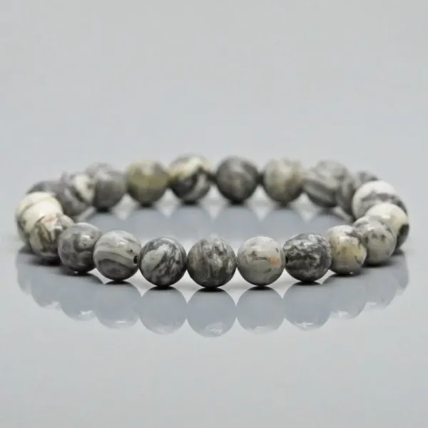 Grey_Jasper_Bracelet__Natural_Grey_Jasper_Gemstone_Beaded_Healing_Bracelet_for_Men_&_Women__Grounding,_Emotional_Balance_&_Inner_Strength__Stretchy_Unisex_Bracelet__8mm_Beads