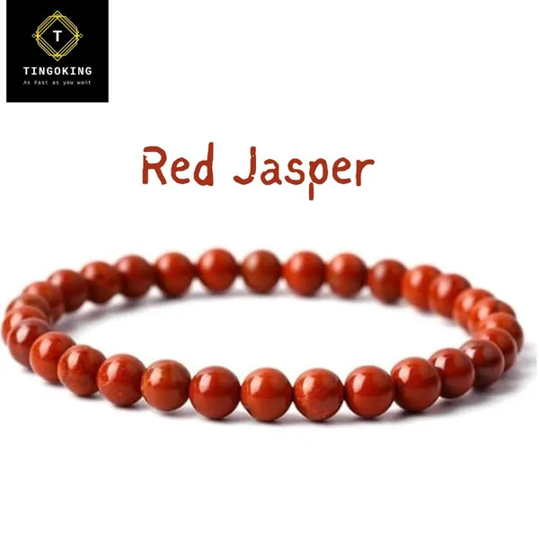100%_Natural_Gemstone_Crystal_Beads_|_Premium_Red_Jasper_Bracelet_For_Unisex