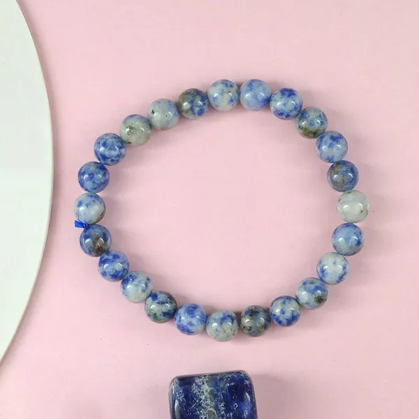 100%_Natural_Blue_Gemstone_Crystal_Beads_|_Premium_Sodalite_Bracelet_For_Mental_Clarity