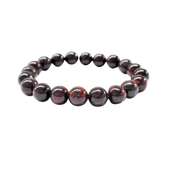 Bloodstone_Bracelet__Natural_Bloodstone_Crystal_Healing_Gemstone_Beaded_Bracelet_for_Men_&_Women__Courage,_Vitality_&_Protection__Stretchy_Unisex_Energy_Bracelet__8mm_Beads