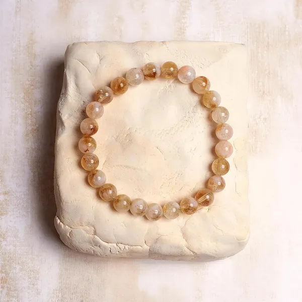 100%_Natural_Yellow_Gemstone_Crystal_Beads_|_Premium_Citrine_Bracelet_For_Unisex