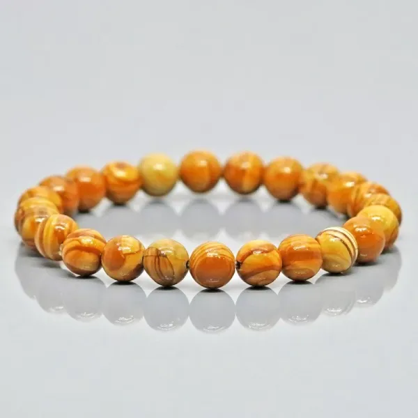 Camel_Jasper_Bracelet__Natural_Camel_Jasper_Gemstone_Beaded_Healing_Bracelet_for_Men_&_Women__Grounding,_Balance_&_Inner_Strength__Stretchy_Unisex_Bracelet__8mm_Beads