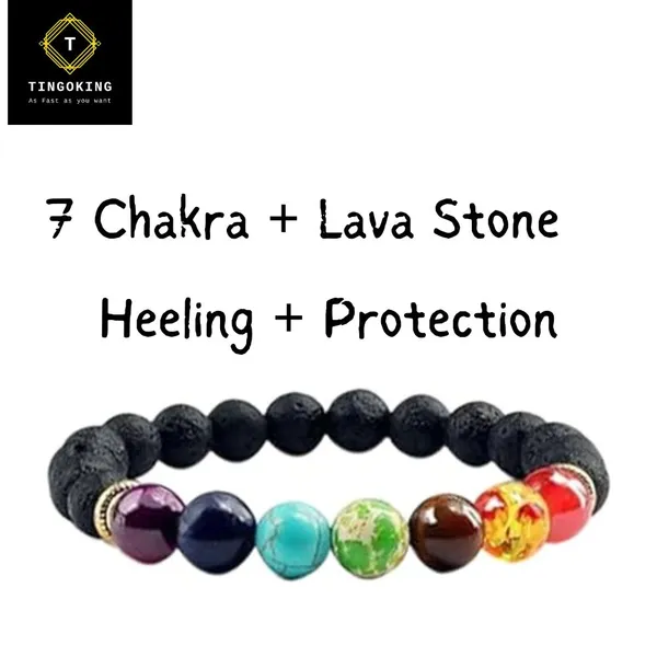 7_Chakra_Healing_Bracelet_with_Lava_Stone_Beads_|_Multicolor_Energy_Balancing_Yoga_Jewelry_|_for_Meditation,_Stress_Relief_and_Chakra_Balancing