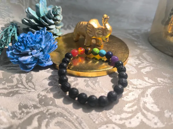 7_Chakra_Healing_Bracelet_with_Lava_Stone_Beads_|_Multicolor_Energy_Balancing_Yoga_Jewelry_|_for_Meditation,_Stress_Relief_and_Chakra_Balancing