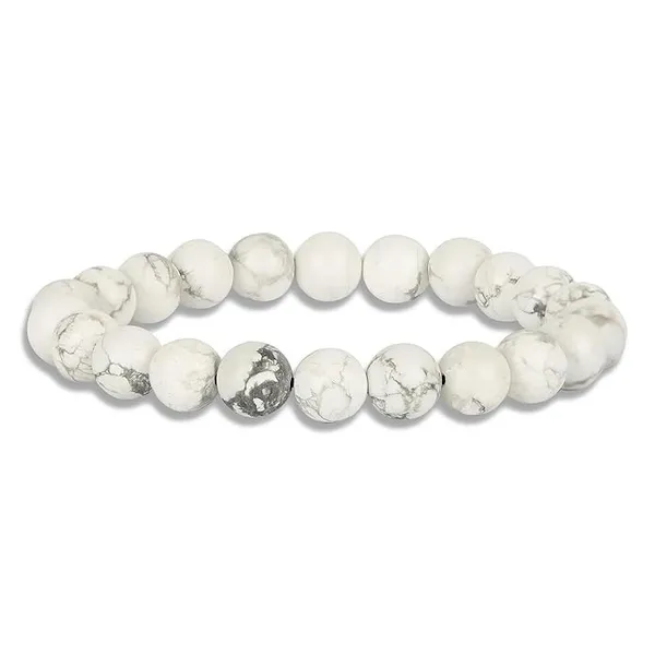 100%_Natural_White_Crystal_Beads_|_Premium_Howlite_Gemstone_Bracelet_For_Awareness