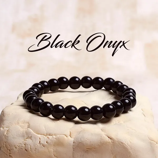 100%_Natural_Black_Gemstone_Crystal_Beads_|_Premium_Black_Onyx_Bracelet_For_Protection_+_Strength