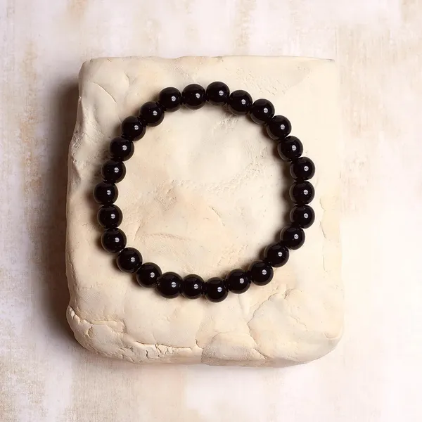100%_Natural_Black_Gemstone_Crystal_Beads_|_Premium_Black_Onyx_Bracelet_For_Protection_+_Strength