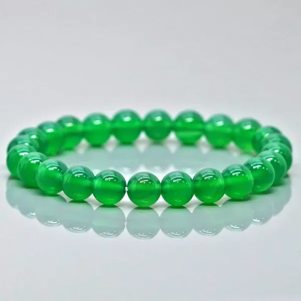 Green_Onyx_Bracelet__Natural_Green_Onyx_Gemstone_Beaded_Healing_Bracelet_for_Men_&_Women__Emotional_Balance,_Confidence_&_Heart_Chakra_Healing__Stretchy_Unisex_Bracelet__8mm_Beads