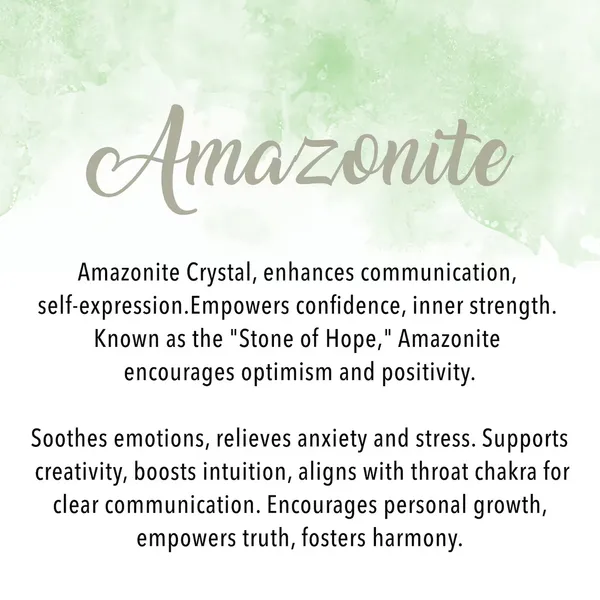Amazonite_Bead_Bracelet_|_Natural_Blue-Green_Crystal_|_for_Calming_Energy,_Confidence_&_Communication