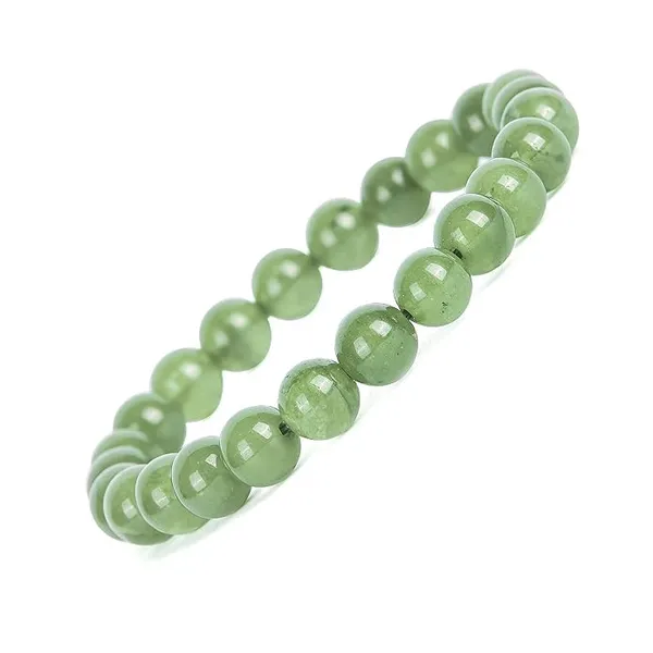 Premium_Green_Aventurine_Bracelet_For_Unisex_|_100%_Natural_Green_Gemstone_Crystal_Beads_for_Luck