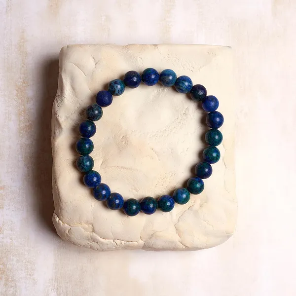 Azurite_Malachite_Bracelet__Natural_Azurite_&_Malachite_Gemstone_Healing_Crystal_Beaded_Bracelet_for_Men_&_Women__Emotional_Balance,_Insight_&_Transformation__Stretchy_Unisex_Bracelet__8mm_Beads