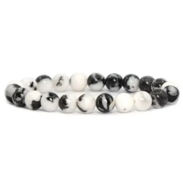 Black_Zebra_Jasper_Bracelet__Natural_Jasper_Gemstone_Beaded_Healing_Crystal_Bracelet_for_Men_&_Women__Balance,_Grounding_&_Inner_Strength__Stretchy_Unisex_Bracelet__8mm_Beads