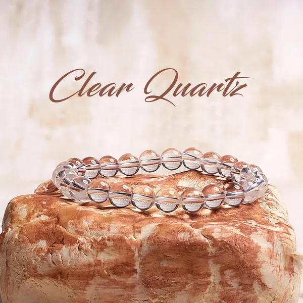 Premium_Clear_Quartz_Bracelet_For_Unisex_|_100%_Natural_Transparent_Rock_Crystal_Beads_to_Amplification_your_Enrergy