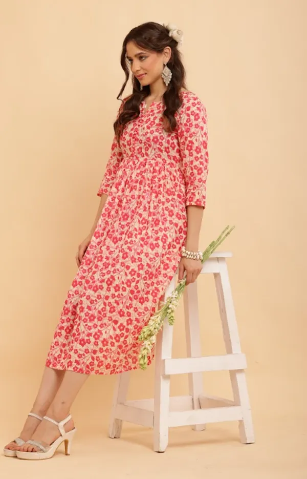 Pink_Cotton_Dresses_For_Women