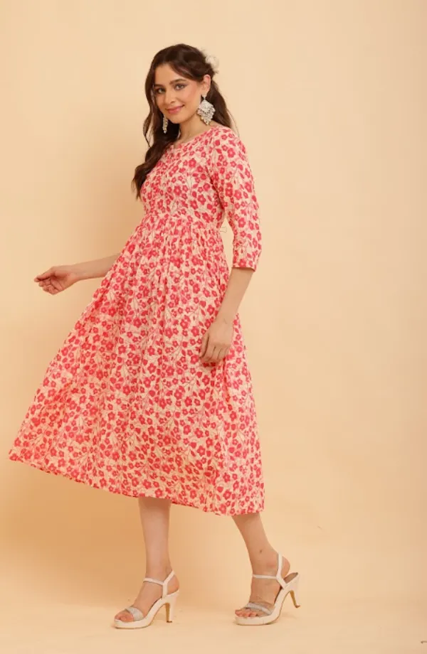 Pink_Cotton_Dresses_For_Women