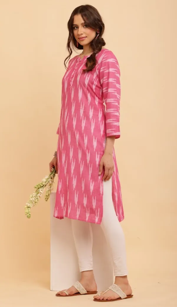 Pink_Cotton_Kurtas_For_Women