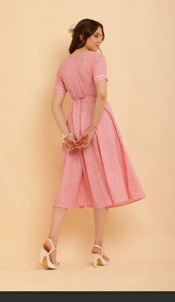 Pink_Cotton_Dresses_For_Women