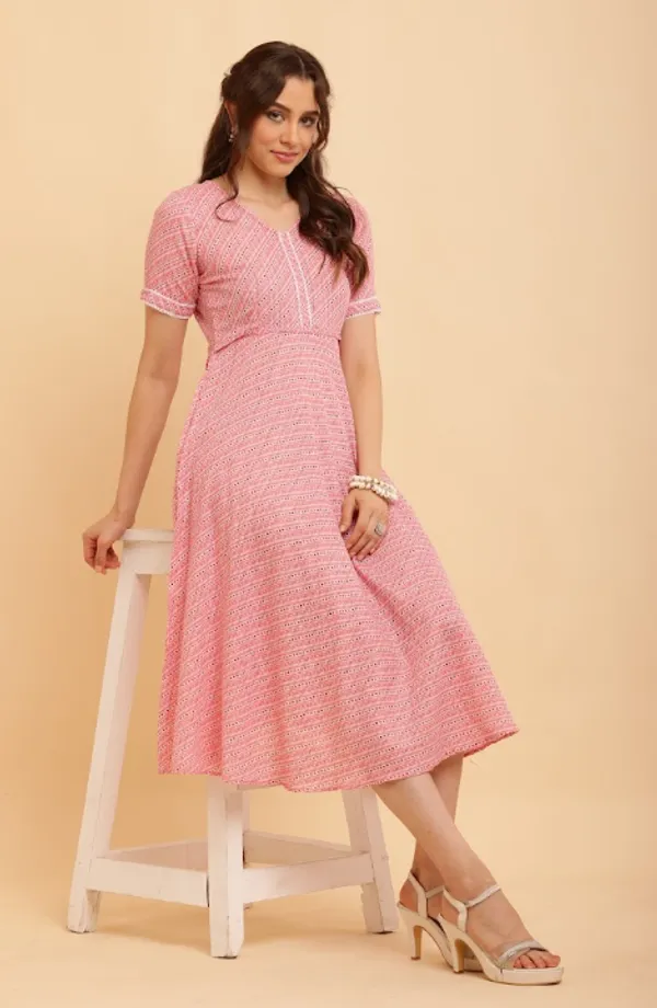 Pink_Cotton_Dresses_For_Women