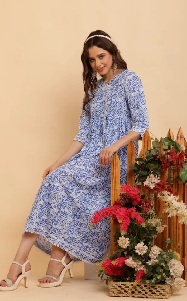 Blue_Cotton_Dresses_For_Women