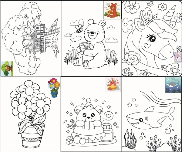 Multicolour_Canvas_Painting_Kit_Set_Of_10_Pre-Outlined_Canvases_With_Brush_&_Paint_For_Kids,_Adults,_And_Couples_(Canvas_Set-10,_10_Brush,_2_Paint_Box)