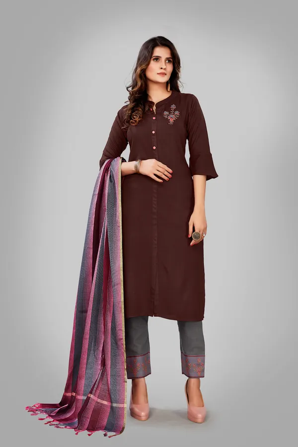 Trendy_Rayon_Kurta_Pant_Set_Following_Dupatta__Daily_&_Festive_Wear
