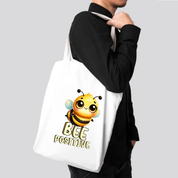 Bee_Positive_-_Printed_Tote_Bag