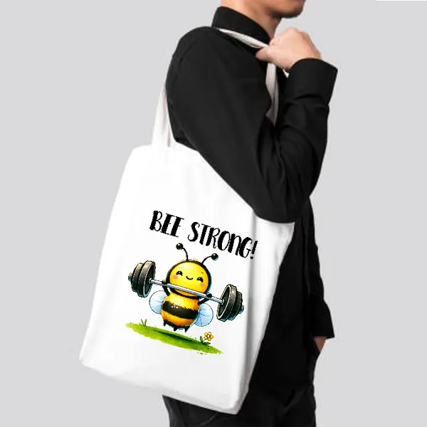Bee_Strong_-_Printed_Tote_Bag