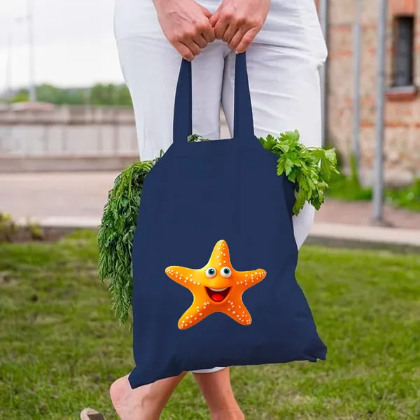 Blue_Canvas_Tote_Bag_With_Starfish_Print