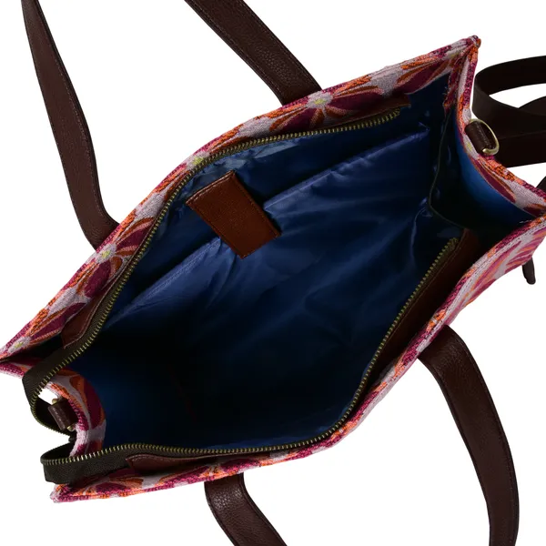 Burgandy_Premium_Floral_Patterned_Hand_Bag_For_Women