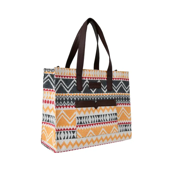 Yellow_Premium_Colourful_Patterned_Hand_Bag_For_Women