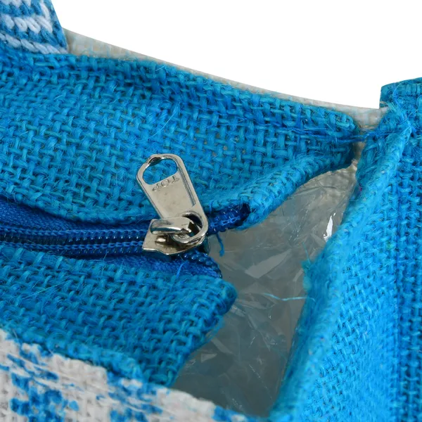 Durga_Printed_Jute_Bag_Blue_Colour