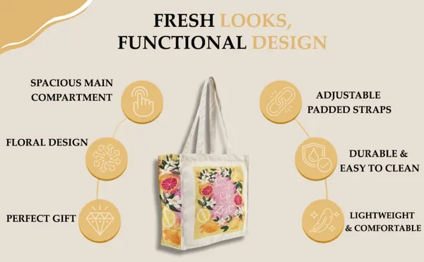 Multi_Compartment_Floral_Design_Box_Tote_Bag_With_Zip_Pocket,_Bottle_Holder_And_Key_Ring,_Retro_Camper_Design