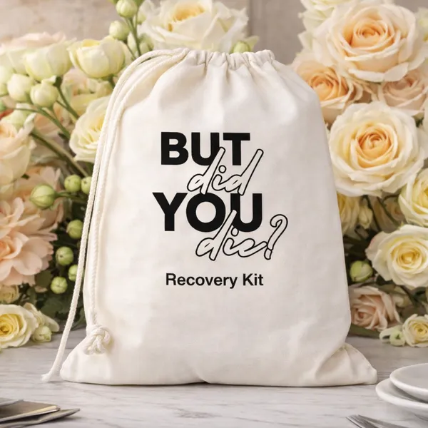 Funny_Favor_Bags_for_Wedding,_Shower,_Bachelorette_-But_Did_You_Die?_Hangover_Kit_bags,_Drawstring_Bag,_(Pack_of_12)