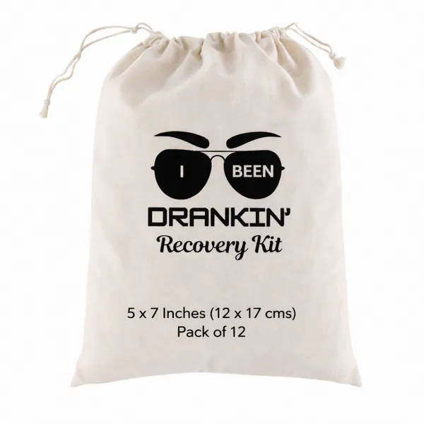 Funny_Favor_Bags_for_Wedding,_Shower,_Bachelorette_-_I_Been_Drankin_Hangover_Kit_bags,_Drawstring_Bag,_(Pack_of_12)