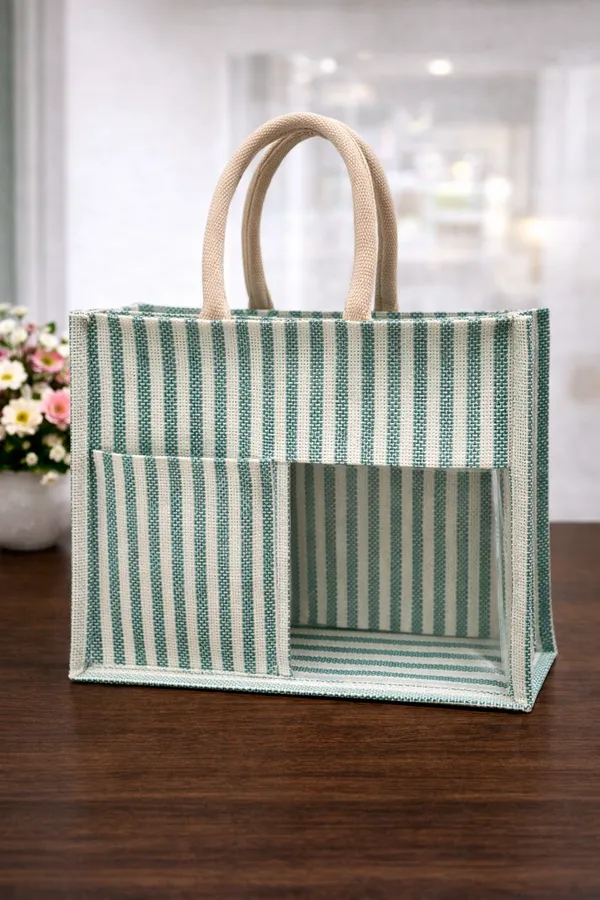 Green_&_White_Striped_Premium_Jute_Bag_-_“Elevated_gifting,_naturally.”_(Pack_of_2)