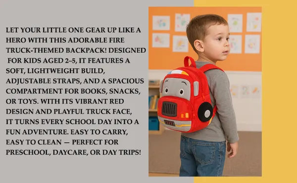 Red_Fire_Car_Velvet_School_Bag_Plush_Backpack_Baby_Girl_Preschool_Bags_Ideal_for_Baby_Boy_&_Girl_Picnic_Bags_(2-5_Years)