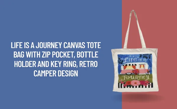 Multi_Compartment_Floral_Design_Box_Tote_Bag_With_Zip_Pocket,_Bottle_Holder_And_Key_Ring,_Retro_Camper_Design