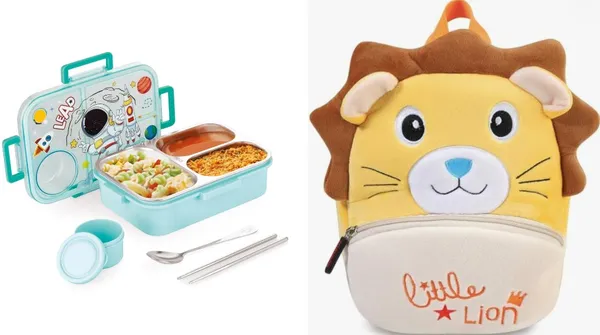 Little_Lion_Kids_Backpack_&_Blue_Astronaut_Printed_Lunch_Box_Combo