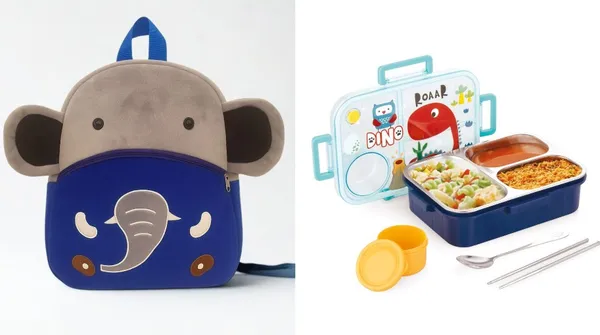 Blue_Jumbo_Elephant_Plush_Kids_Backpack_&_Dino_Printed_Lunch_Box_Combo