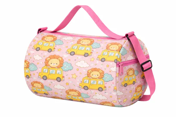 Lion_and_School_Bus_Duffle_Bag