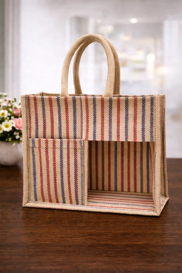 Multi_Colour_Striped_Premium_Jute_Bag_-_“Elevated_gifting,_naturally.”_(Pack_of_2)