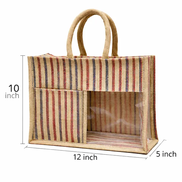 Multi_Colour_Striped_Premium_Jute_Bag_-_“Elevated_gifting,_naturally.”_(Pack_of_2)