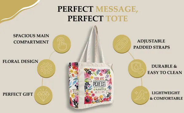 Multi_Compartment_Tote_Bag_With_Floral_Design,_Zippered_Pocket,_Bottle_Holder_And_Key_Ring